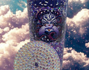 24oz Snow Globe Tumbler No-flow