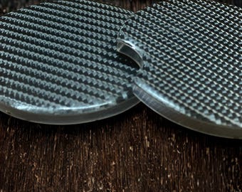 Carbon Fiber car coaster (set of 2)