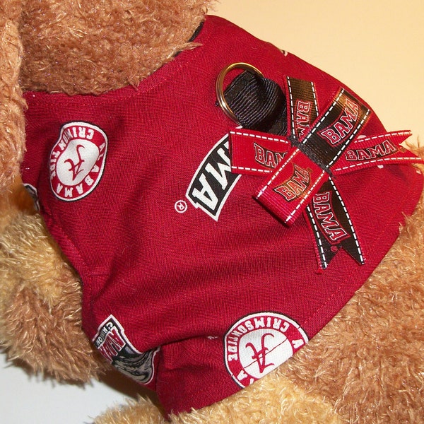 Roll Tide,  Alabama Walking Harness