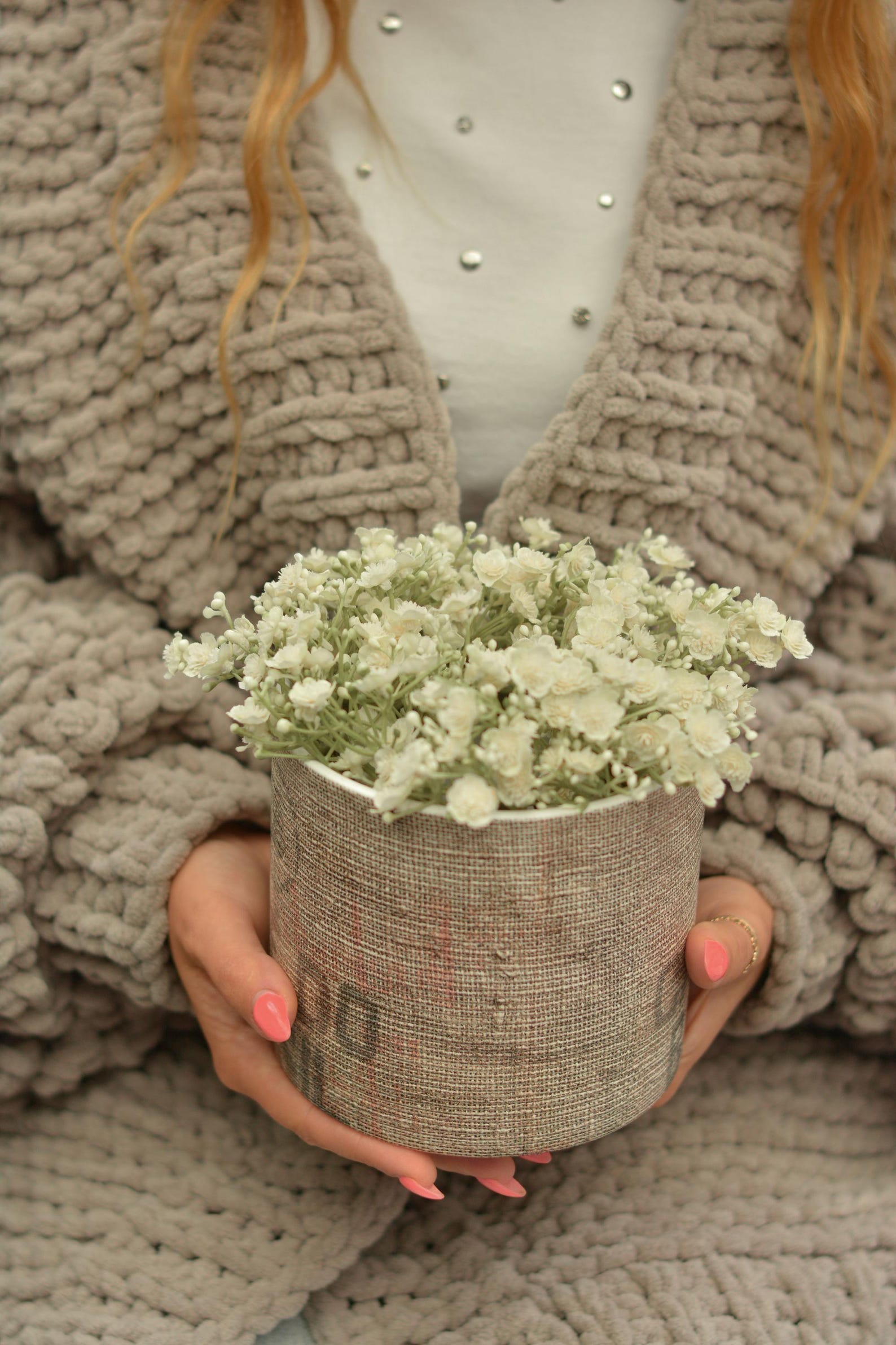 Chunky Knit Sweater Cardigan