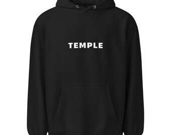 Unisex Mid-Weight Cotton-Blend Hoodie, Everyday Comfort