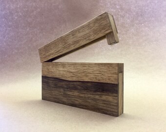 Black Limba Business Card Case