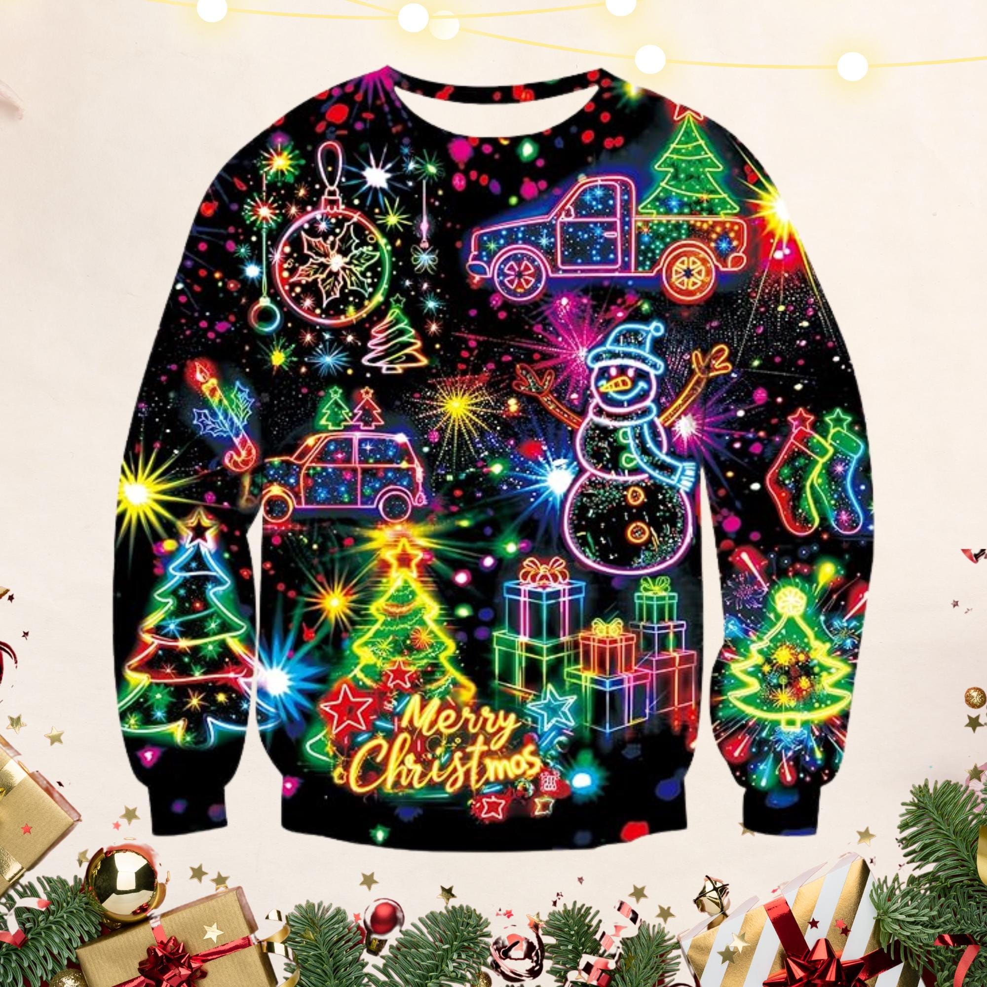 Christmas Sweater Weihnachts Hoodie Herren Christmas Sweater In