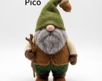 Nordic Felt Gnome Set, Scandinavian Elf Dolls, Easter Egg Decor, Spring Gift, Shelf Ornament