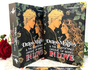 Draco Malfoy y la mortificante prueba de estar enamorado, Edición limitada de tapa dura rosa, Fanfic Dramione Nueva portada 16