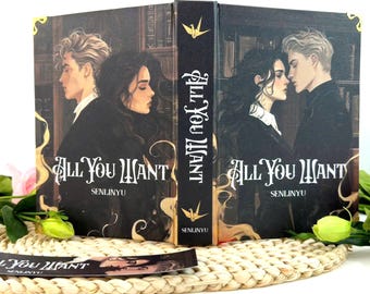 All You Want Bound Book – Illustrated Deluxe Edition, Dramione Fanfiction Hardcover + Bookmark D18