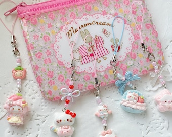 Y2K Kawaii Phone Charm Strap | Anime Accessory