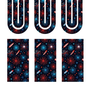 Sublimations-Mega-Bundle | Jumbo Paperclip + Rechteck Designs | 6 druckfertige PDFs | Instant Download Lehrer Geschenke