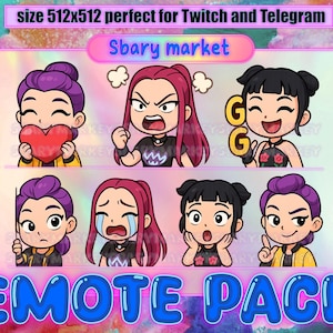 Kpop Demon Hunters Emote Pack