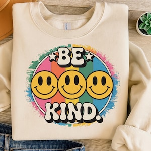 Descarga digital PNG &quot;Sé amable&quot;, diseño de camiseta inspiradora, amor propio, sublimación