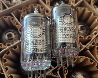 25 pcs 6J32P/EF86 /EF806/6BK8 Svetlana Tubes New Same Date 12/84
