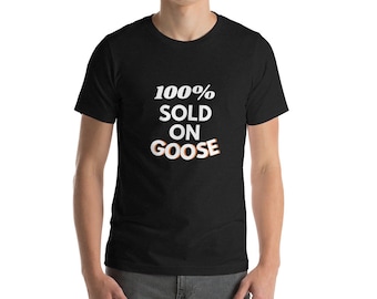 100% såld på Goose - t-shirt