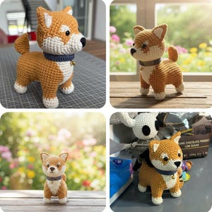 Detailed Shiba Inu Crochet Pattern PDF - Amigurumi Dog Tutorial - Instant Download - Make Your Own Adorable Puppy