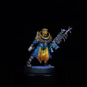 Cawdor Bandenkämpfer – Bemalte Miniatur – Necromunda