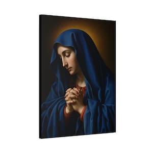 Toile Notre-Dame des Douleurs : décoration d&#39;intérieur chrétienne catholique