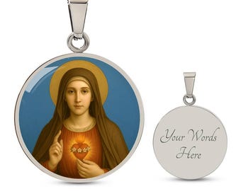 Immaculate Heart of Mary Necklace | Devotio Series Catholic Gift