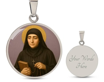 Saint Rafqa Necklace | Devotio Series Catholic Gift