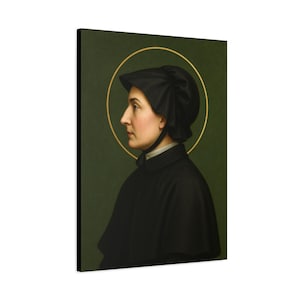 Saint Elizabeth Ann Seton Canvas - First American Saint Icon