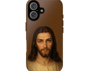 Holy Face of Jesus iPhone Case: Divine Mercy Tough Cover