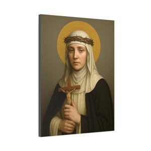 Saint Catherine of Siena - DEVOTIO Mystic and Doctor Canvas