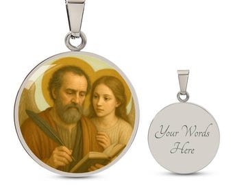 Saint Matthew Pendant | Apostle and Evangelist Devotio Series