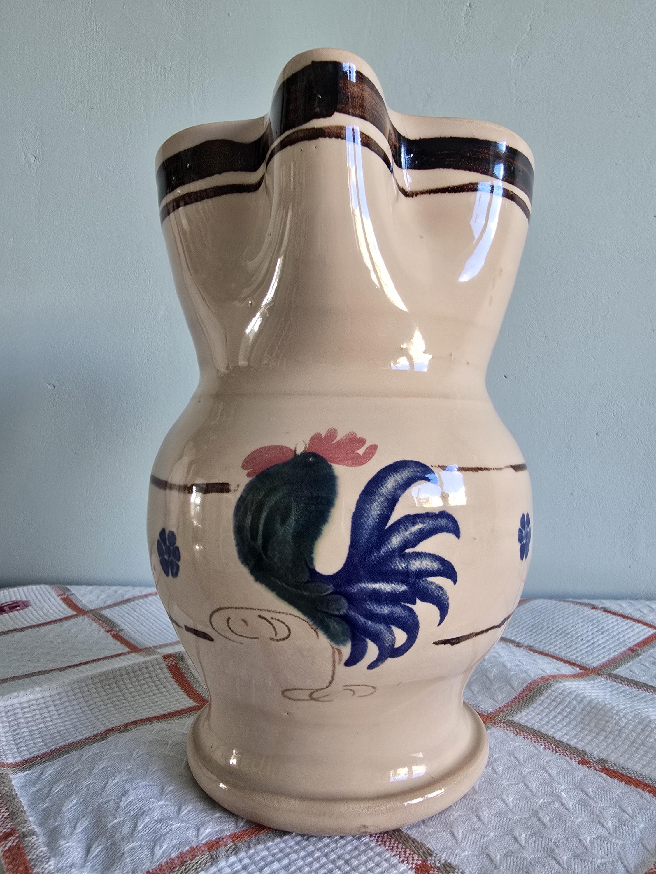 Rooster vase italy - Etsy 日本