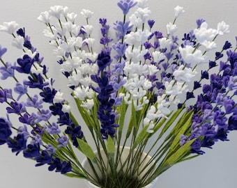 Felt Lavender Flowers