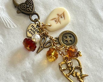 Needlework Enthusiasts Charm Fob