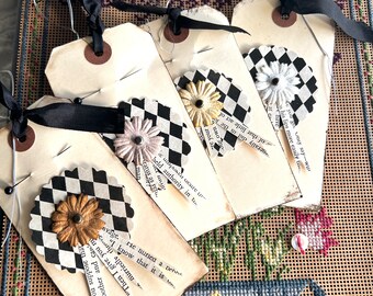 Paper Ribbon Award Tags