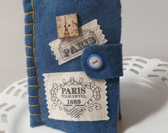 Handmade Needle Book Filled with Treasures