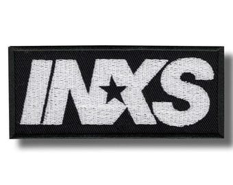 Inxs Patch Badge Applique Embroidered Iron on 29fa1a