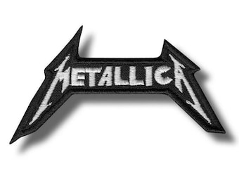 Naszywka haftowana Metallica, aplikacja do prasowania 144cb4