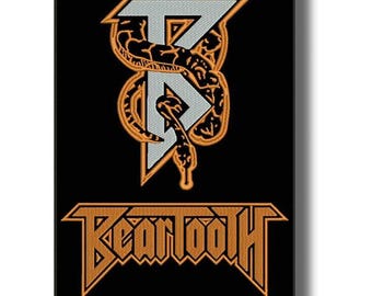 Beartooth Patch Badge Applique Embroidered Iron on 67bc8c