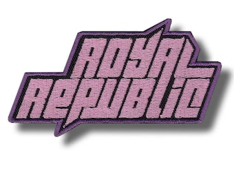 Parche bordado con insignia de la República Real para planchar, 39b068