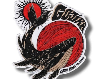 Gojira Patch Badge Applique Embroidered Iron on ecc57b