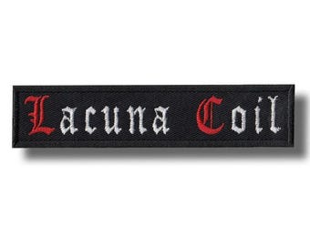 Lacuna Coil Patch Badge Applique Embroidered Iron on 755c6f