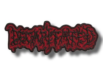 Decapitate 刺繍パッチバッジ アイロン接着アップリケ c03169