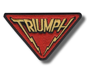 Triumph Patch Badge Applique Embroidered Iron on eaf878