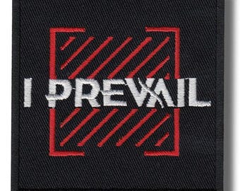 I Prevail Embroidered Patch Badge Iron on Applique bd4a0d
