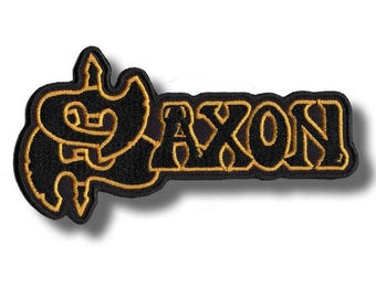 Saxon Patch Badge Applique Embroidered Iron on 9d159b
