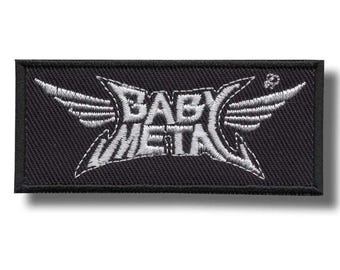 Parche de metal para bebé, aplique bordado para planchar e43836