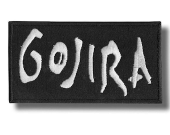 Gojira Embroidered Patch Badge Iron on Applique 180973