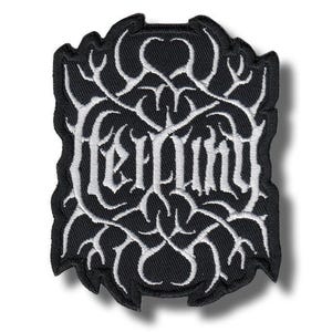 Heilung-lapp med applikation, broderad, stryk-på 0eba41