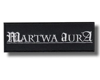 Martwa Aura Broderad Tygmärke Stryk-på Applikation e9aa8b
