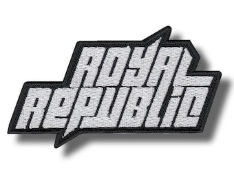 Royal Republik Gestickter Aufnäher Abzeichen Eisen auf Applikation b85675