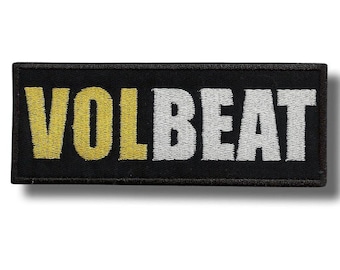 Volbeat Patch Badge Applique Embroidered Iron on c44d3c