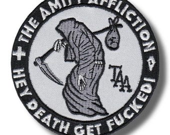 To The Death Embroidered Patch Badge Iron on Applique ea139f