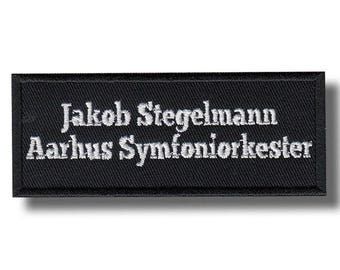 Jakob Stegelmann Embroidered Patch Badge Iron on Applique 6ee83c