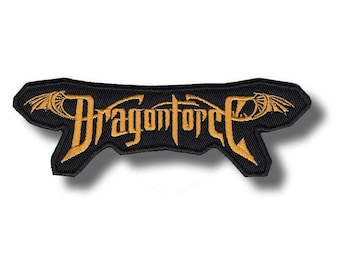 Dragon Force Patch Badge Applique Embroidered Iron on 46448d