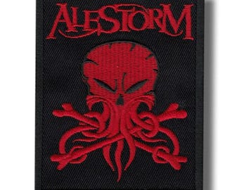 Alestorm Embroidered Patch Badge Iron on Applique fb8228